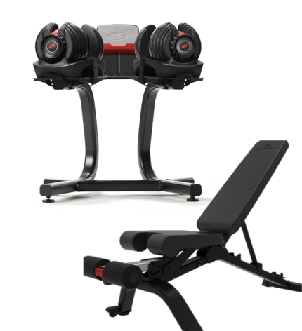 BFX 552 (552i) Dumbbell, 3.1S Bench, BST Stand Bundle